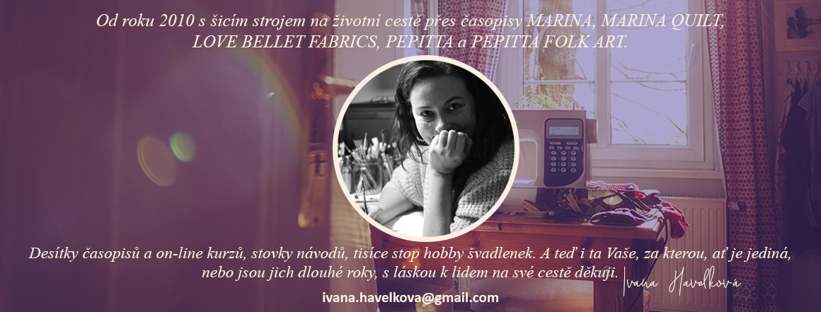 PEPITTA on-line kurzy hobby šití